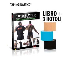 Taping Elastico Sport Libro + 3 Rotoli