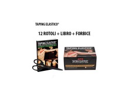 Promopack 12 Tape + Forbice + Libro | Taping Elastico®