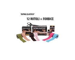 Promopack 12 Tape + Forbice | Taping Elastico®